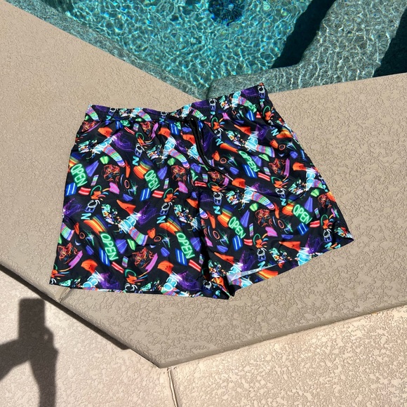 Jared Lang Swim Trunks Neon print - Picture 9 of 9